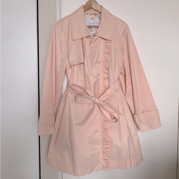Jessica Simpson Trench Coat - Picture 1 of 13